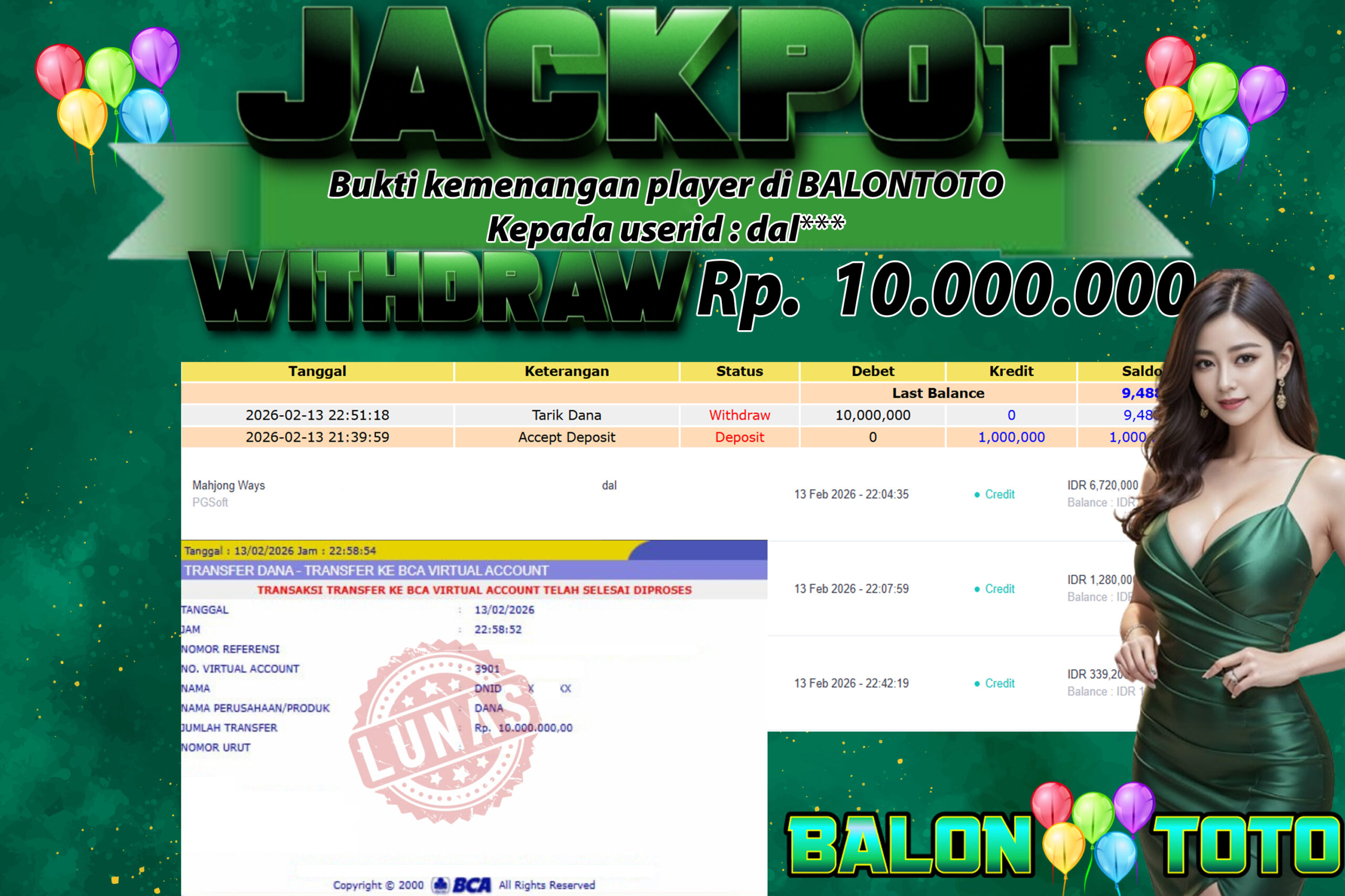 Prediksi BALONTOTO